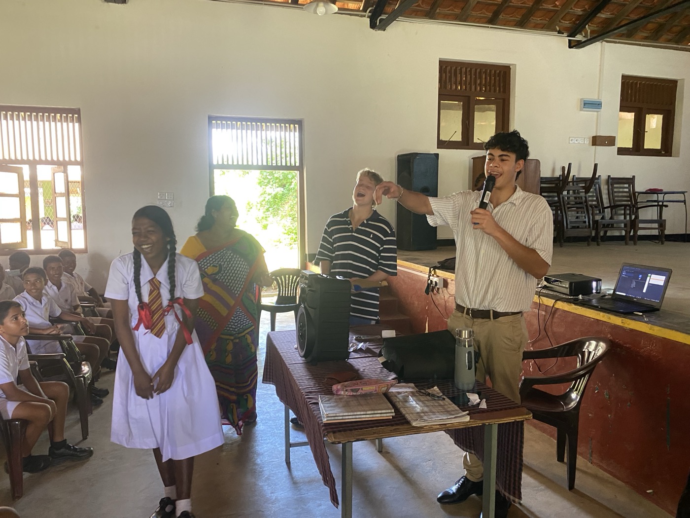 Teaching English in Ahangama